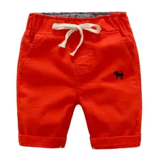 Summer Beach Baby Infant Boy Shorts Hot-sale Casual Embroidery Children Pants Trousers Clothing Elastic Waist Thin Kids Shorts