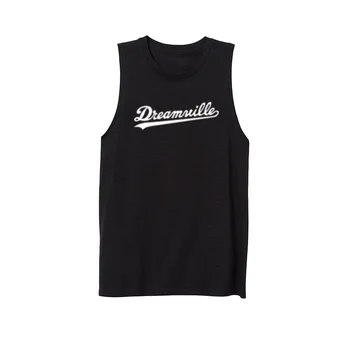 

Womens Dreamville Records Music Fans Fitness Workout Casual Tank Vest Sleveless Tops Shirts