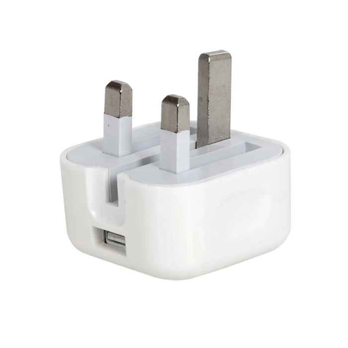 Single USB Port UK Plug Smart Watch Charger,Output DC 5V,1A Power