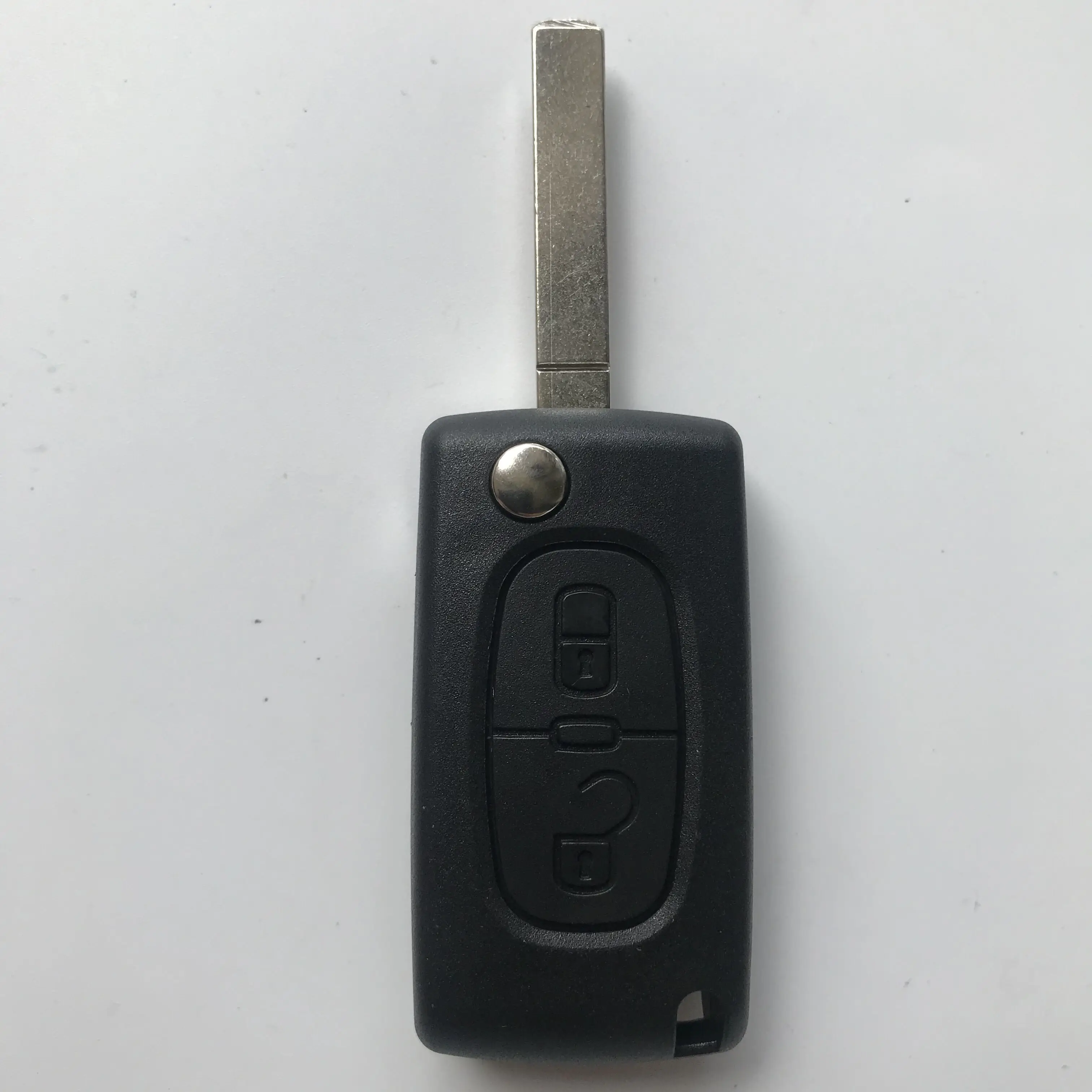 

for Peugeot 307 Flip Remote Key without groove - 2 Buttons 434 MHz With PCF7961 ID46 0536