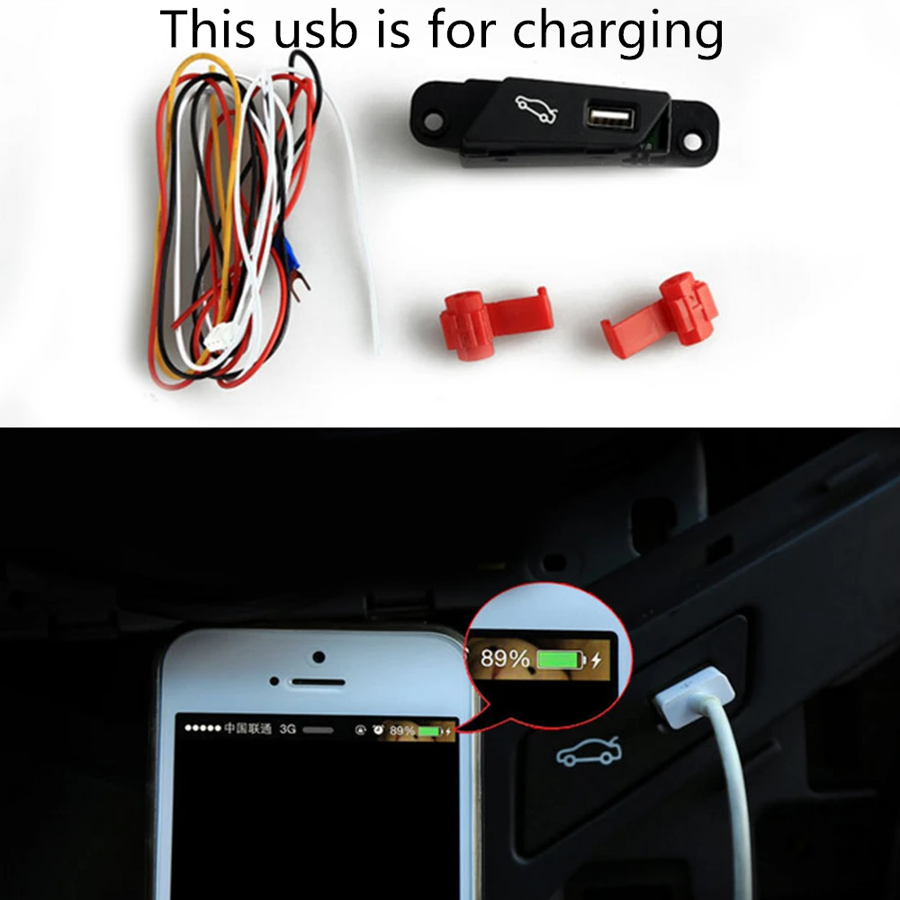 Car Electronics LED Trunk Switch Assembly Luggage Refit Button For Chevrolet Cruze 2009 To 2014 Left Hand Drive With USB Connect 2_