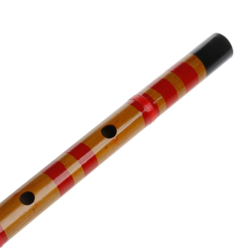 Традиционный 7 отверстий 42,5 см длинная бамбуковая флейта кларнет студенческий музыкальный инструмент