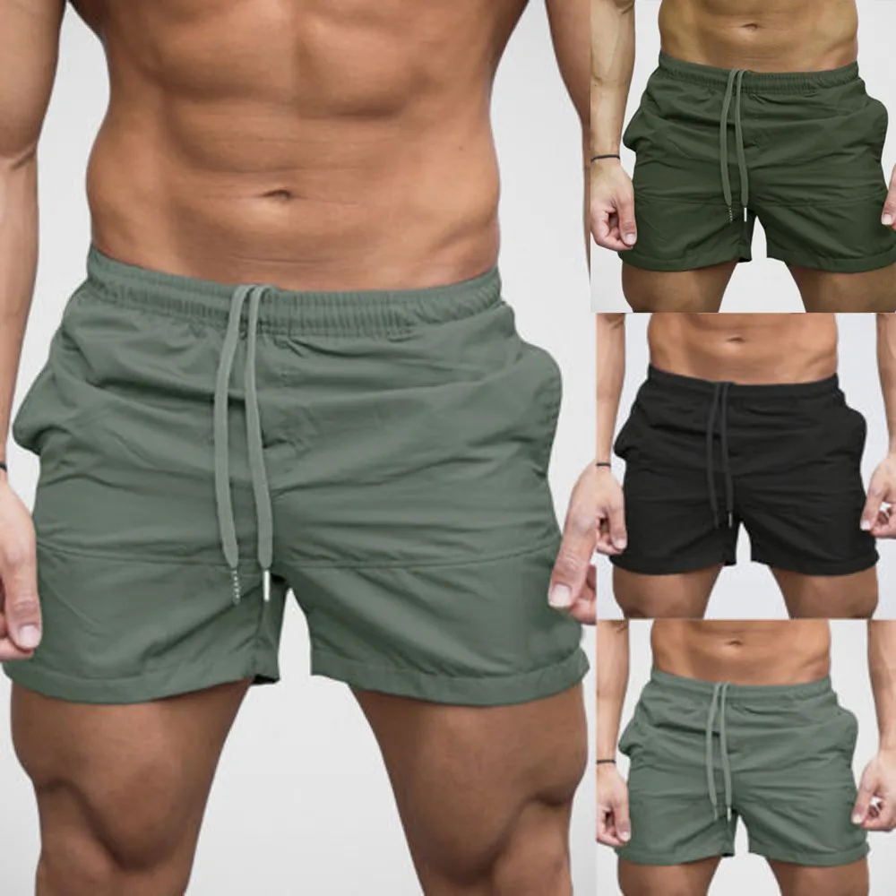 

Fashion Shorts 2019 Men Gym Casual Sports Jogging Elasticated Waist Shorts Pants Trousers
