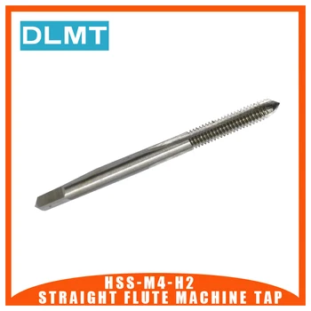 

5pc Straight Flute Machine Tap H2 M3X0.5 M4X0.7 M5X0.8 Thread Tap Screw Bit High Speed Steel Threading Drill Bit Cutter Tool
