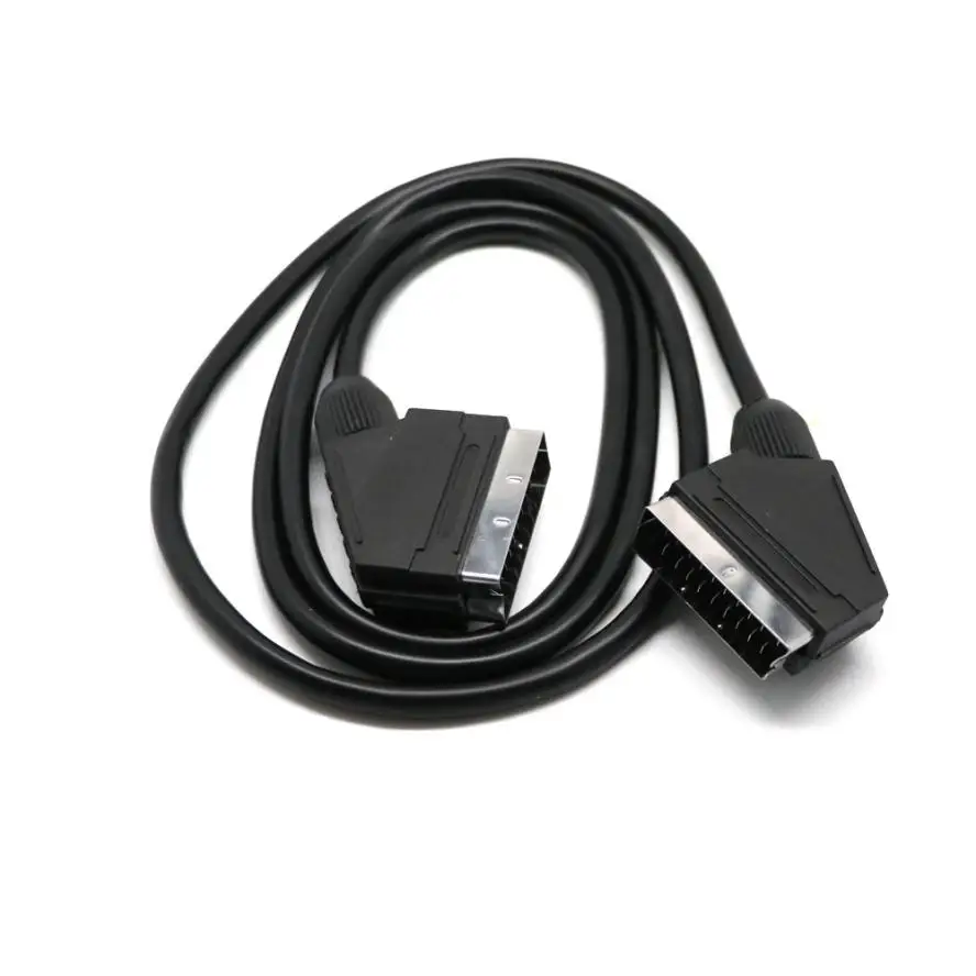 CARPRIE высокое качество 1 5 м Scart для кабель/свинцовый 21 штырь подключен Saorview SKY Freesat TV