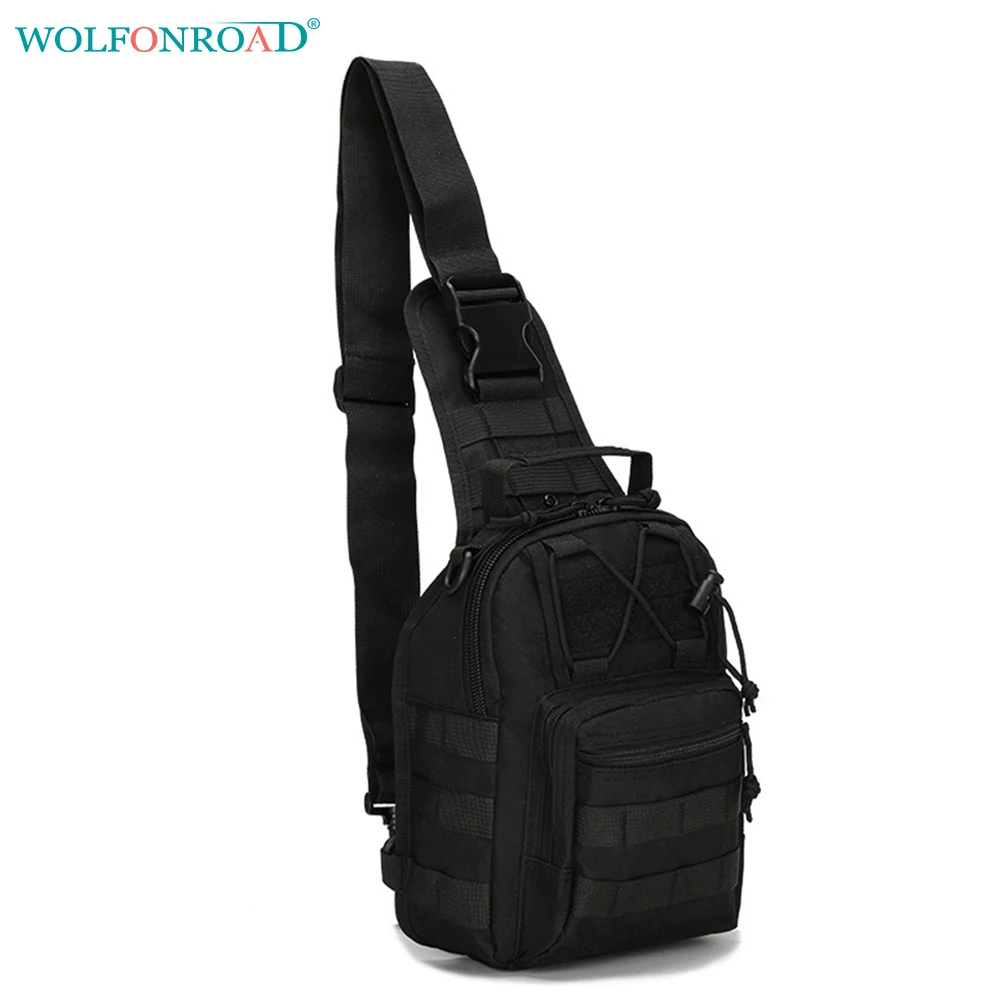 

WOLFONROAD Men Mini Cycling Bag Camouflage Tactical Chest Bags Cross Body Shoulder Bag Outdoor Hiking Messenger Bags L-YWXL-01