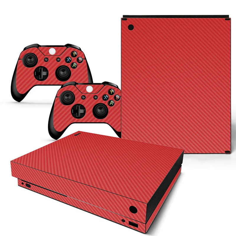 

Plating Vinyl Cover Decal Xboxone X Skin Sticker For Xbox One X Console 2 Controller Protective Skins