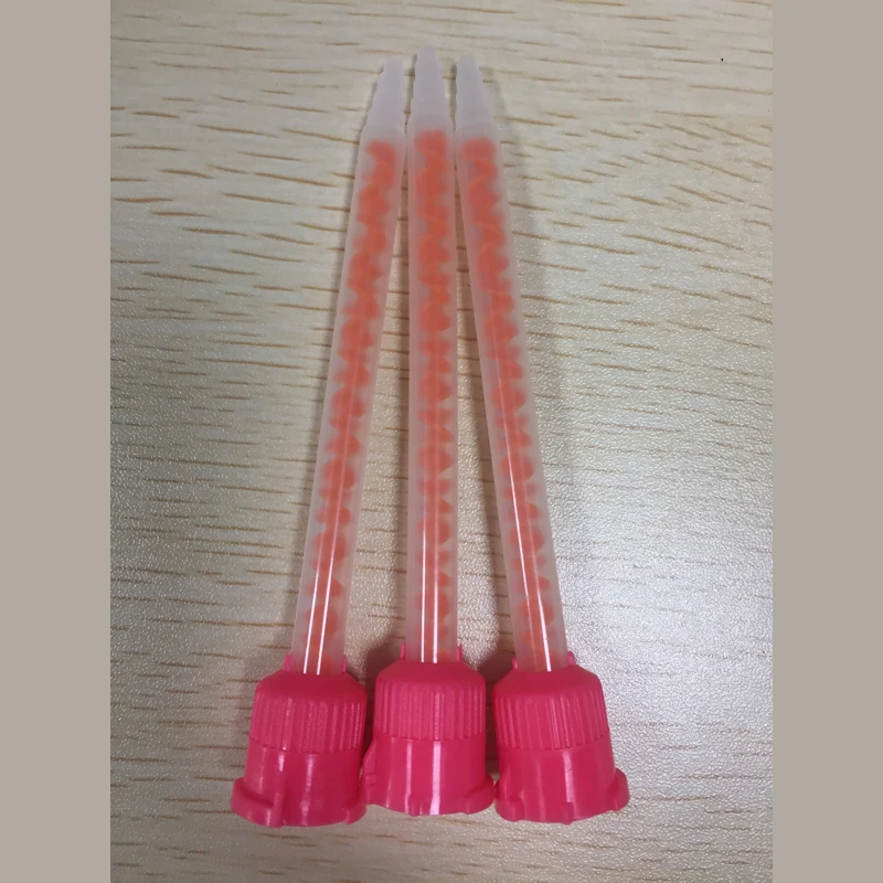 

TZ-BX516S 10:1 MB5.4-16S static mixing tube needle AB glue nozzle mixing head spiral mixer adhensive dispensing nozzle