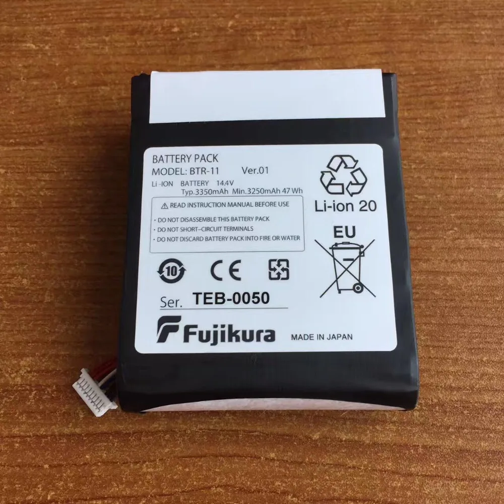 

Original Fujikura FSM-22S FSM-21S FSM-12S FSM-22S fiber splicer battery pack BTR-11 1 PCS