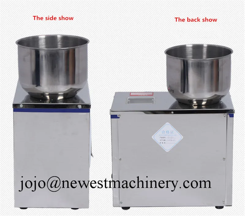 Cheap New type 1-20g tea weighing machine,grain,medicine,seed,salt packing machine,powder filler 3