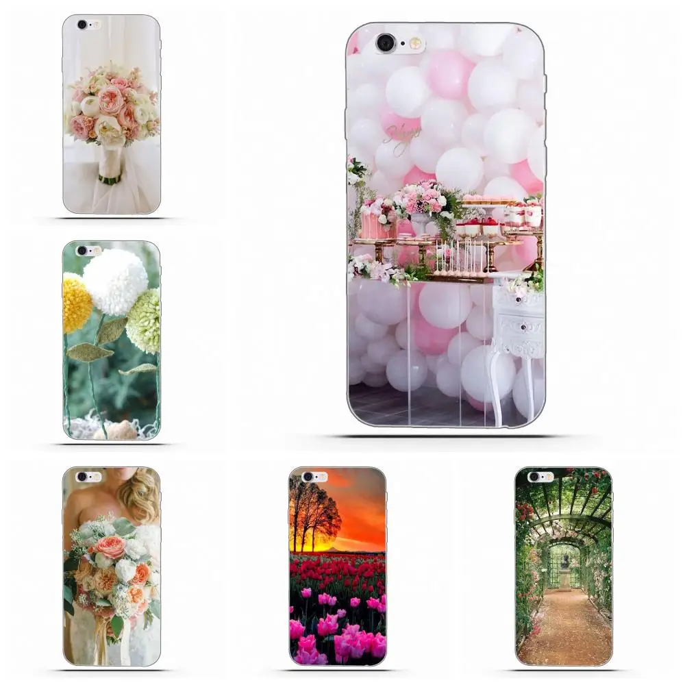 Wexoeq Любовь цветок Мягкий Роскошный для htc Desire 530 626 628 630 816 820 один A9 M7 M8 M9 M10 E9 плюс U11