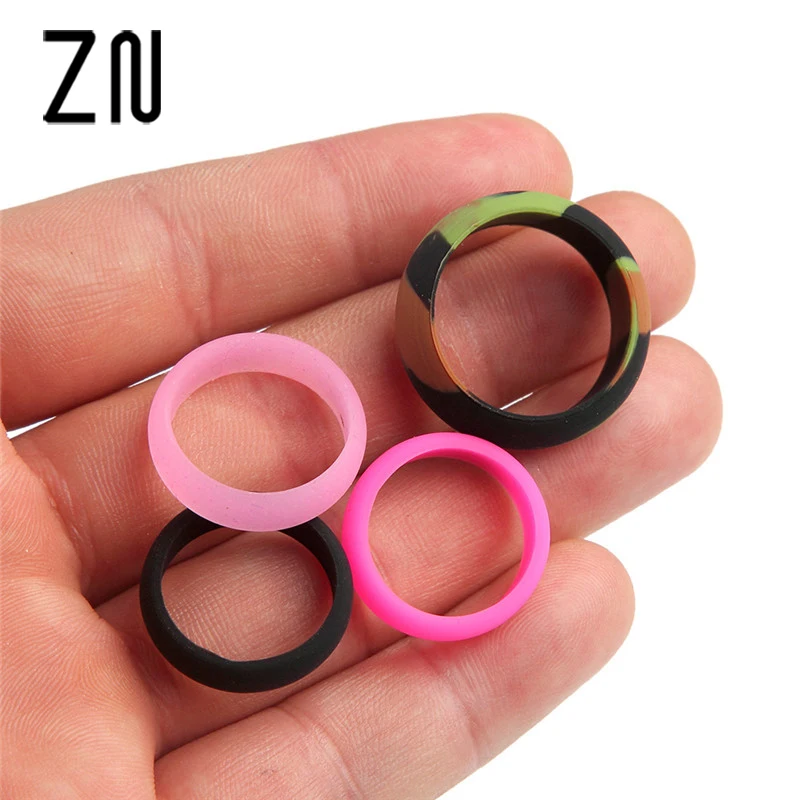 ZN 2018 Hot Sale Silica gel Ring Trendy 9 10 11 12 Size 3 colors Cool
