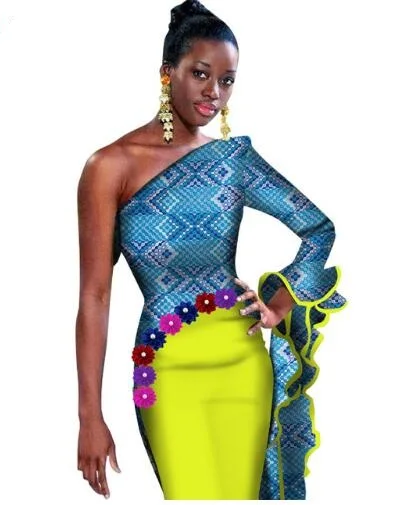 Африканские платья Специальное предложение 2019 хлопок ткань для платья платье горячая Распродажа африканская женская одежда