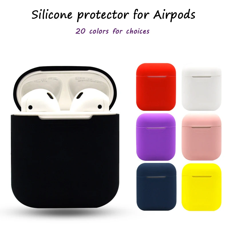 Применение AirPods силиконовый чехол для телефона Apple Беспроводной Bluetooth гарнитура