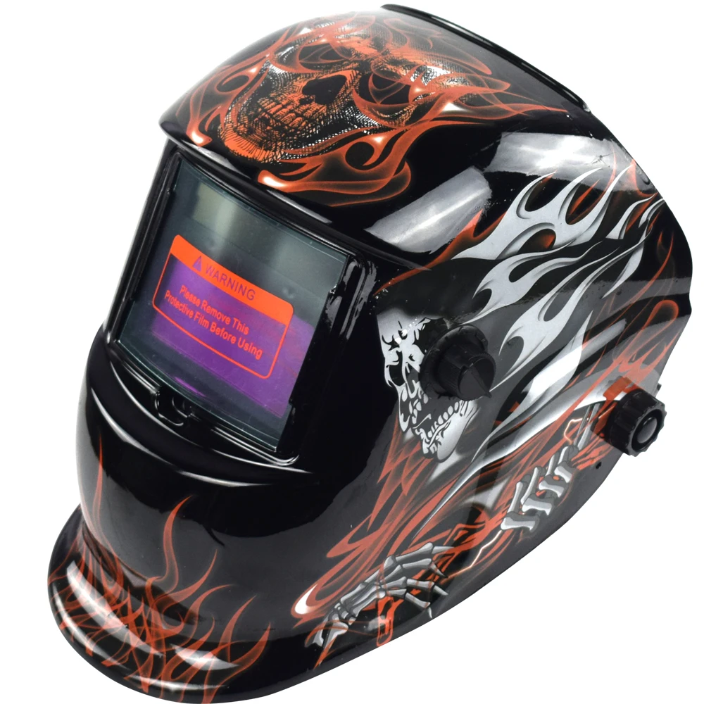 Сварочная маска для шлема автоматическая замена головная лента TIG 107 Red