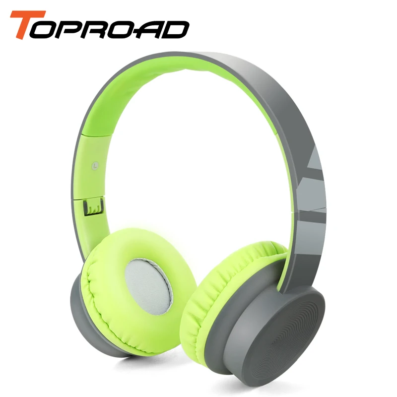 

TOPROAD Wired Headphone 3D Surround Sound Stereo Foldable Headset with Microphone big auriculares Earphone for Computer laptop