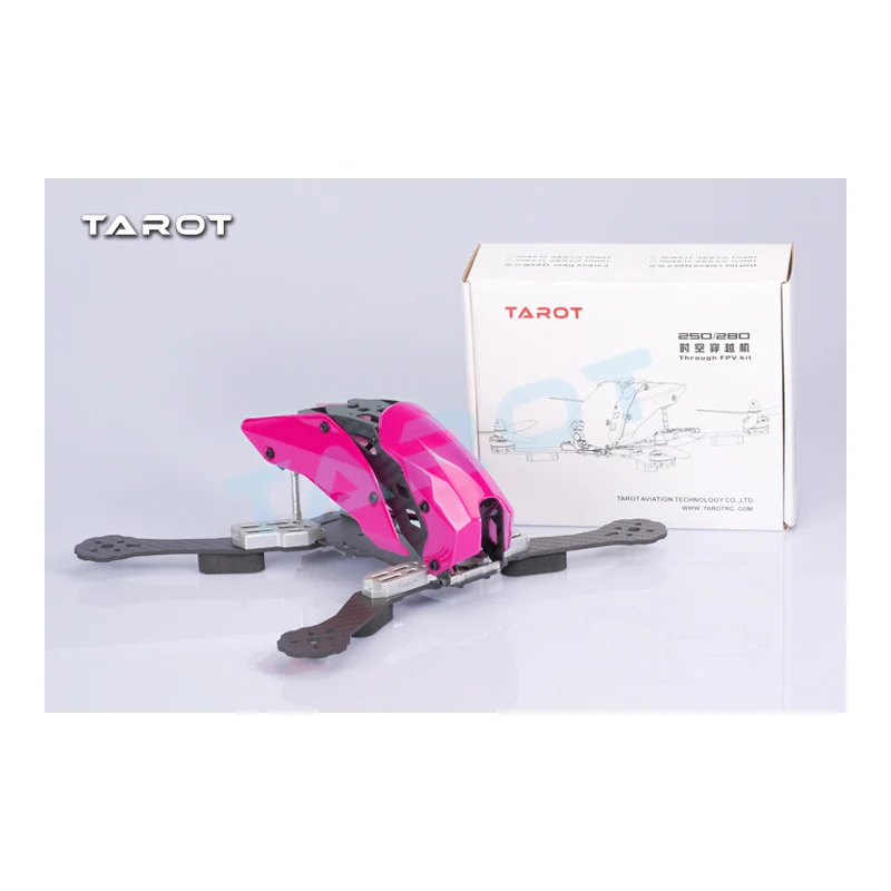 

Tarot Micro 280 280mm 4-Axis Carbon Fiber Quadcopter Frame with Landing Gear for FPV Frame Mini Quadcopter TL280C