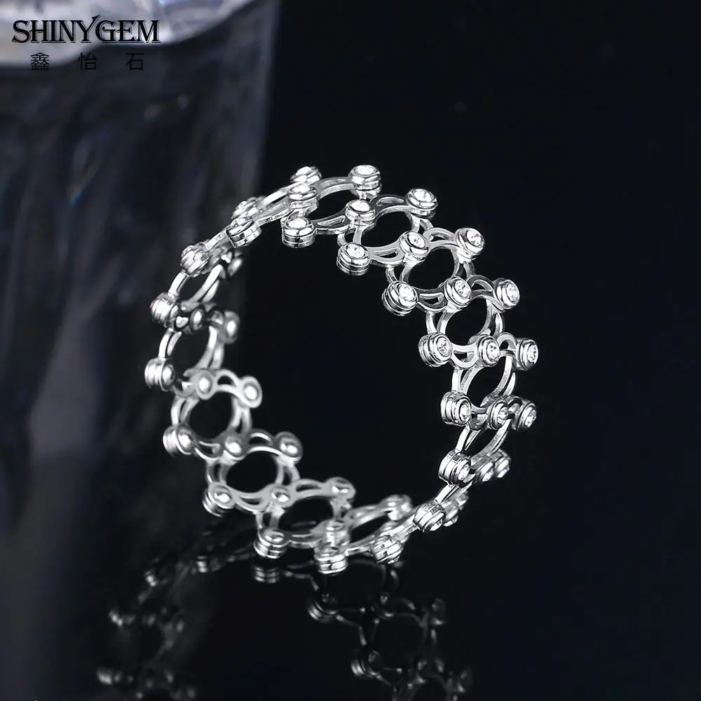 ShinyGem регулируемое кольцо двойного назначения свадебные украшения волшебные