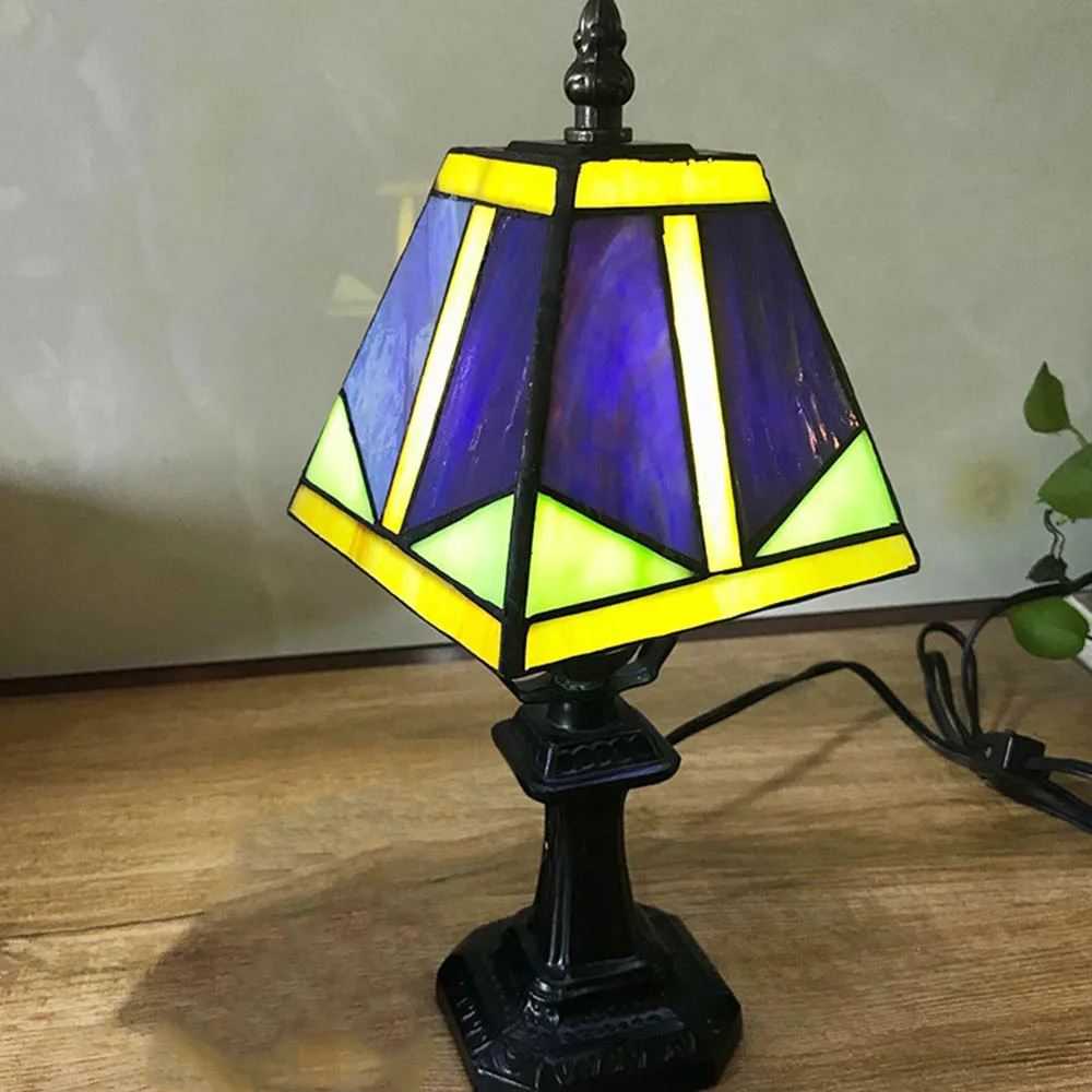 

NEW CUTE Lampshade Bedroom Bedside Vintage Table Lamp Light Fixtures Sitting Room Table Lamp Light