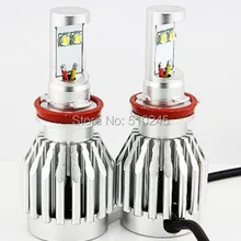 10 комплектов X новые продукты DC 12 В 24 В 20 Вт H8/H11/H16 светодиодный головной светильник 3000лм XML-2 белый светодиодный светильник для автомобиля