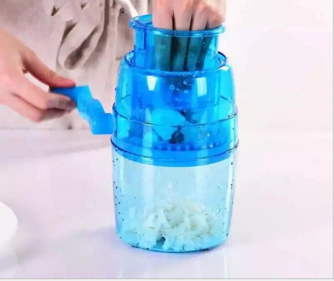 New hand crank ice machine manual ice Crushers &Shavers mini small sand