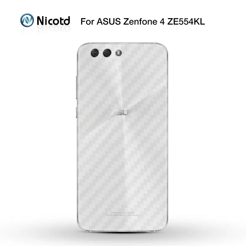 

Nicotd 5pcs/lot 3D Carbon Fiber Screen Protector For Asus ZenFone 4 Max Plus Pro ZC554KL ZE554KL ZD552KL ZS551KL 3D Back Film