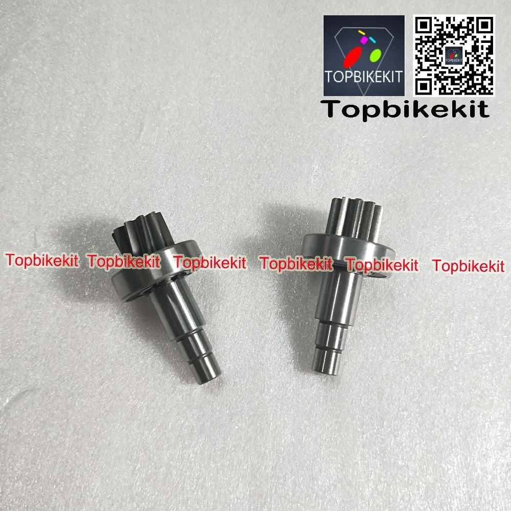 Discount TSDZ2 gear Tongsheng motor gear For TSDZ2 Mid Drive Motor 250W 350W 500W 750W Tongsheng motor parts TSDZ2 Part gear shaft 6