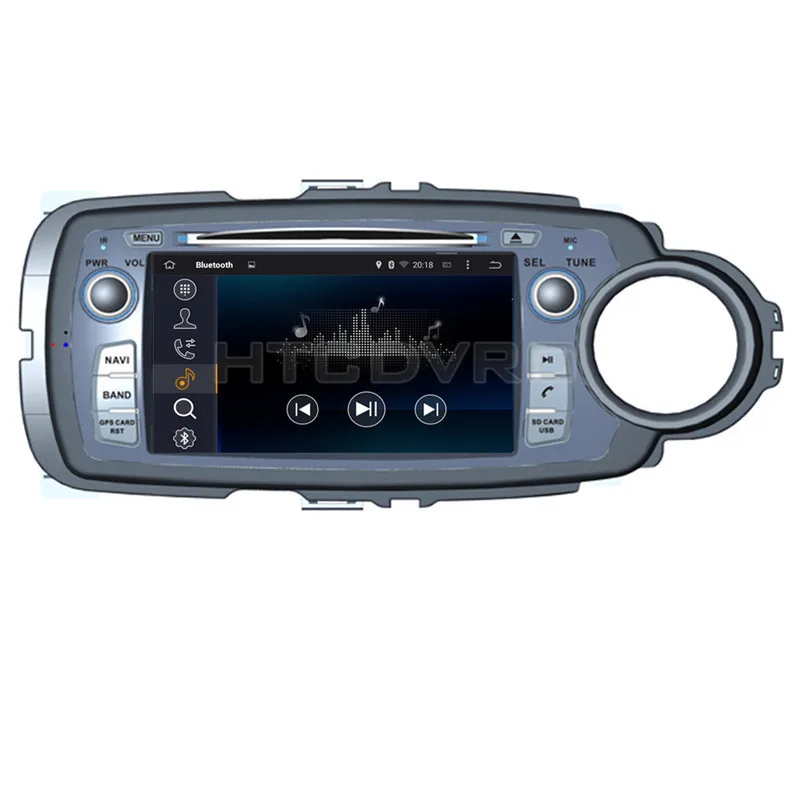 Cheap YMODVHT 7inch 4G Octa Core Android 9.0 7.1 Car DVD Player for Toyota Yaris RHD 2011- GPS Auto RDS Radio Audio Video Stereo 17