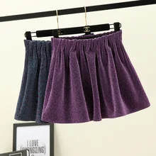 Специальное предложение миди юбка-пачка Faldas Mujer Женская юбка Уличная однотонная плиссированная выше колена Мини Длина империя талии осень