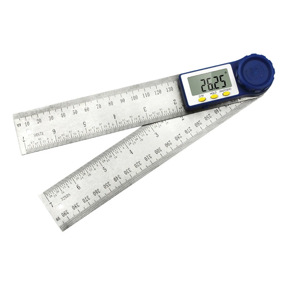  Digital Protractor 200mm Digital Angle Finder Protractor Ruler Meter Inclinometer Goniometer Level 