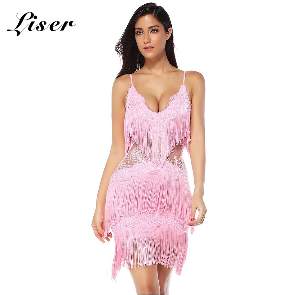 Senhora-Uniq-Tassel-Backless-Vestidos-V-Neck-Mini-Bodycon-Vestidos-das-Mulheres-Clube (2)