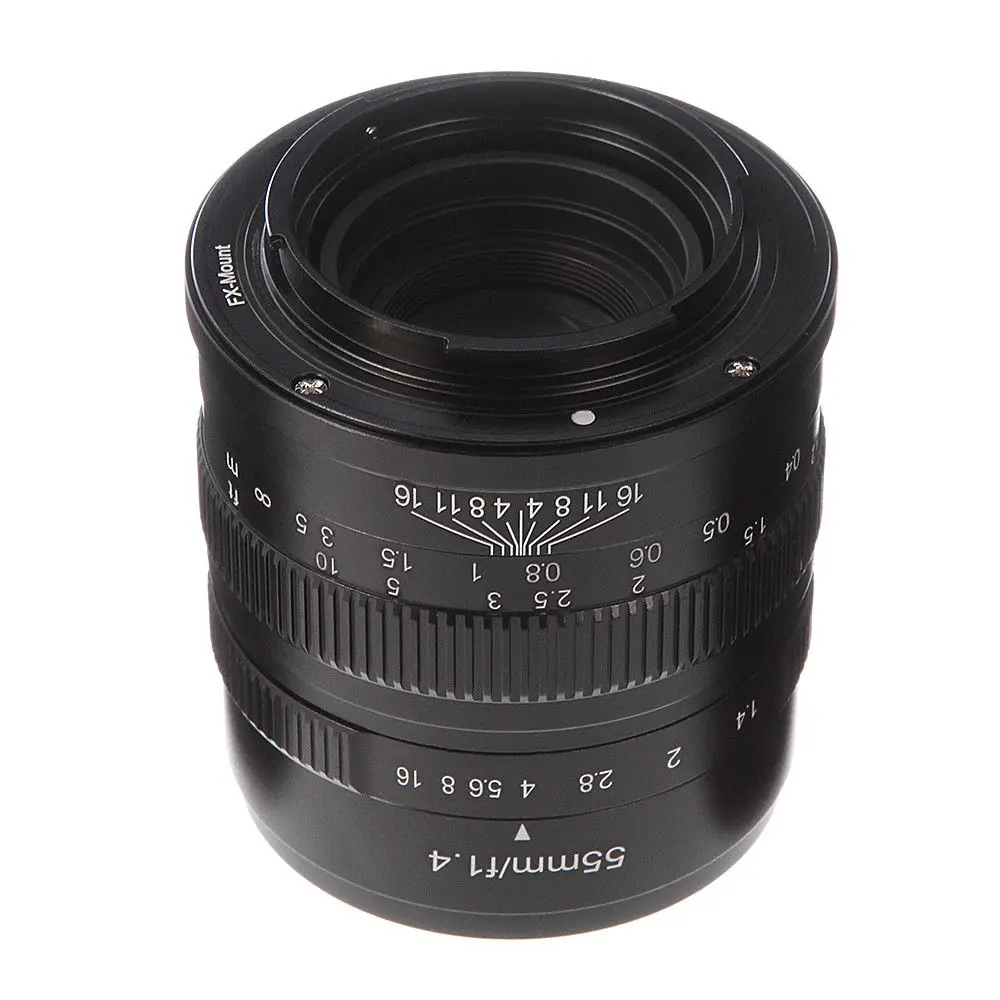 Объектив с ручной фокусировкой 55 мм F/1 4 фиксированный объектив для Fujifilm FX