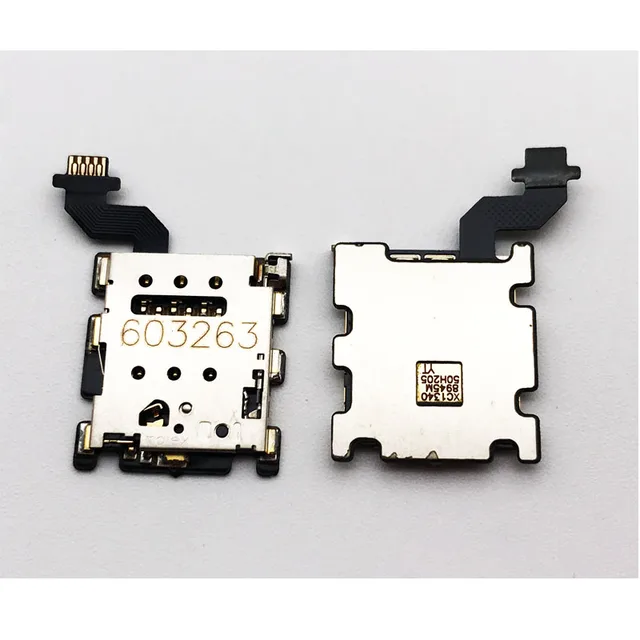 Special Price New Single / Dual SIM For HTC One M8 SIM Card Tray Slot Socket Reader Holder Flex Cable Ribbon Tested 
