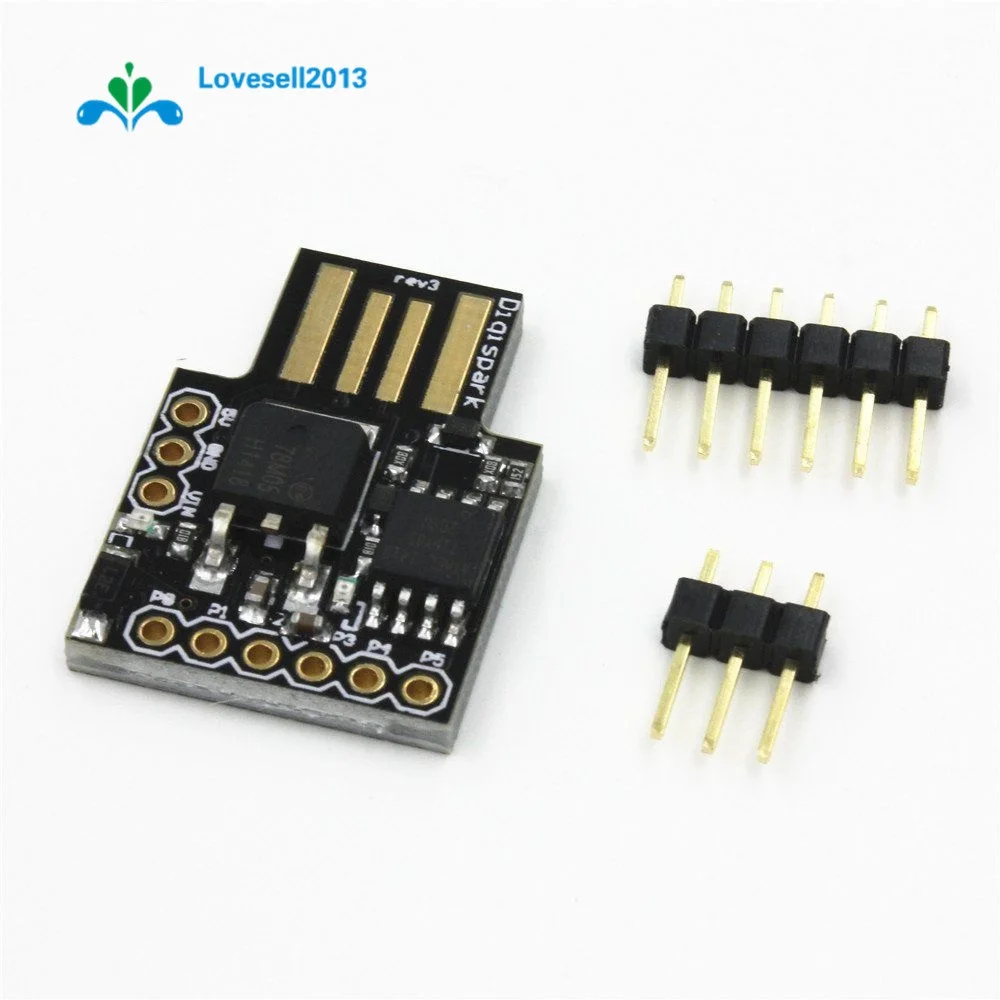 

2 шт., плата разработки Digispark kickstarter, модуль ATTINY85 для Arduino usb