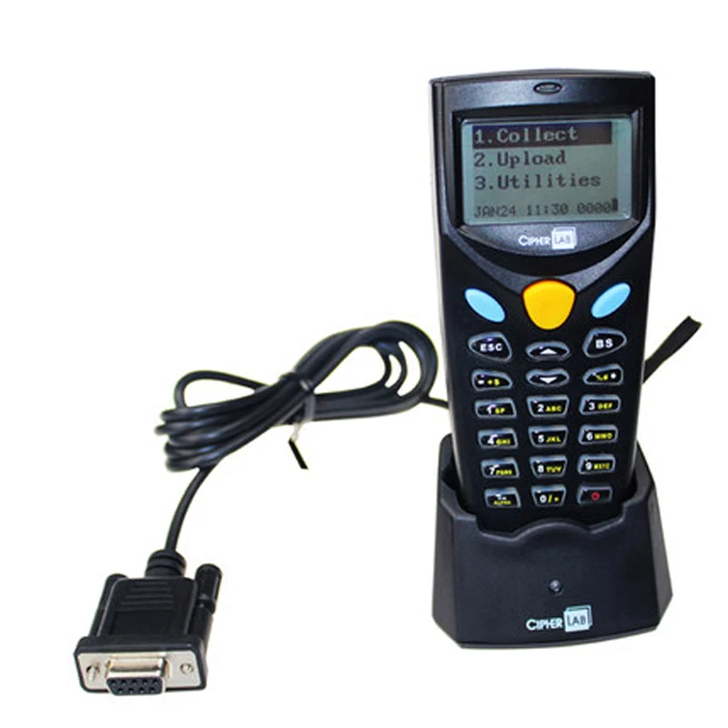 

RS232 Cipher Lab CPT-8000C Wireless scanner(CCD leadhead) AAA Battery RS232 port