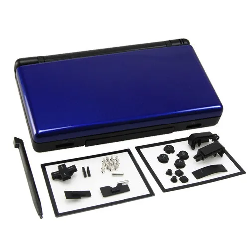 

Blue plus black Full Repair Parts Replacement Housing Shell Case Kit for Nintendo DS Lite NDSL