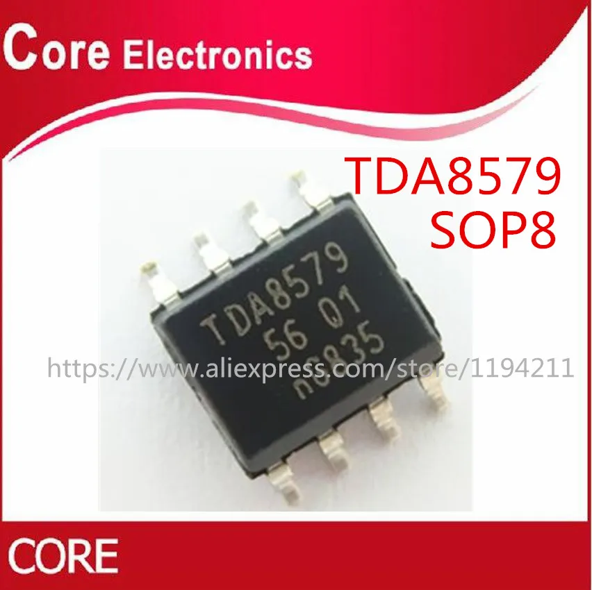 10 шт./лот TDA8579 8579 SOP8 IC лучшее качество|Интегральные схемы| |