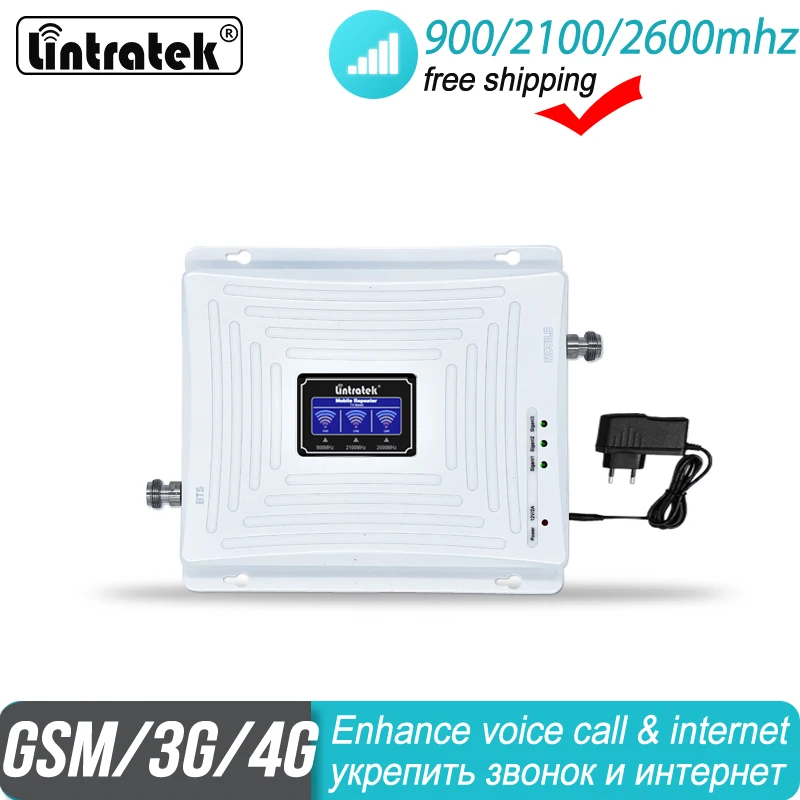 Усилитель сотового сигнала 3G/3G 900/2100 FDD 2600 B7 DCS WCDMA|Усилители сигнала| |