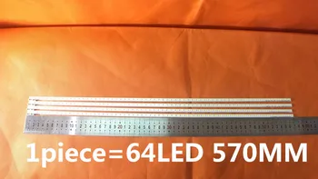 

for replace LCD TV LED Backlight LTA460HQ18 SSL460-3E1C LJ64-03471A 2012SGS46 7030L 64 REV1.0 1piece=64LED 570MM is new100%