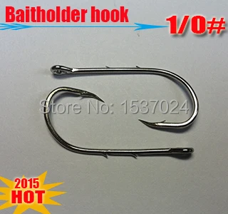 

2015hot fishing hooks baitholder hook size1/0# quantily:30pcs/lot high carbon steel Perfect workmanship