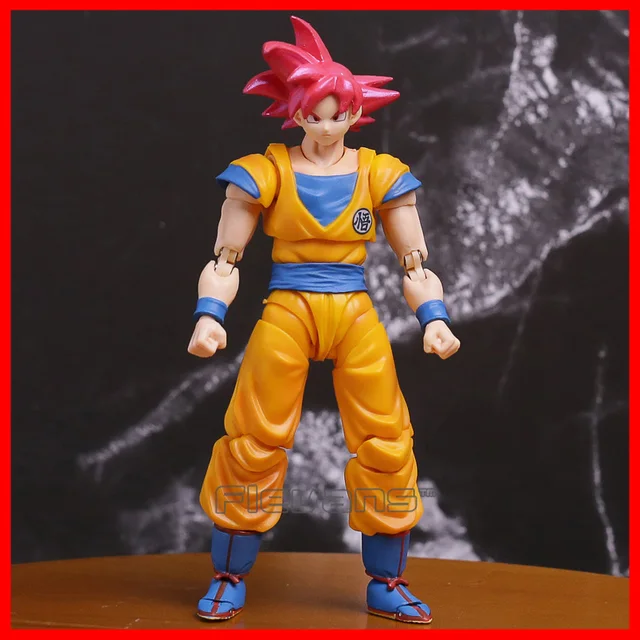 SHF S.H.Figuarts Dragon Ball Z Super Saiyan God Son Goku PVC Action