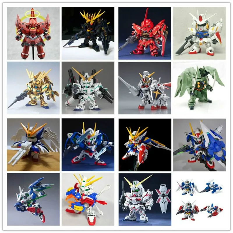 

Action Figures DIY Model Doll Gundam Actiefiguren 9 Cm Robot Assembleren Toy Japanse Anime Speelgoed Voor Kinderen Geschenken
