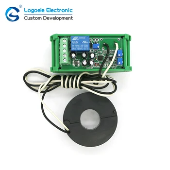 

High quality AC current sensor module Switch output DC24V AC 50A full range of linear detector