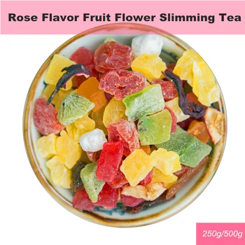 

Rose Flavor Fruit Flower Slimming Tea Fruit Dieters Tea