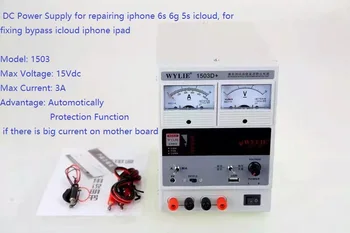 

DC Power Supply DC Source for repairing iphone 6s 6g 5s icloud, for fixing bypass icloud iphone ipad,free shipping