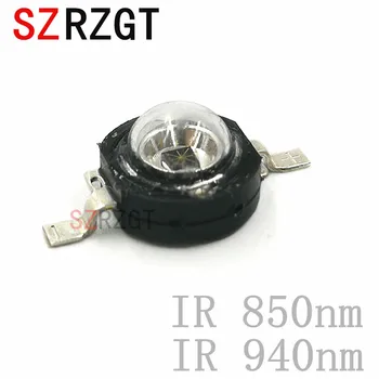 

10pcs x 3Watt 3W High Power led 850nm 940nm Infrared LED IR for Night Vision