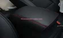 Автомобиль стайлинг модификация центральные подлокотники коробка Ручная кожаный защитный чехол панели интерьера для SPORTAGE 2016 QL аксессуары