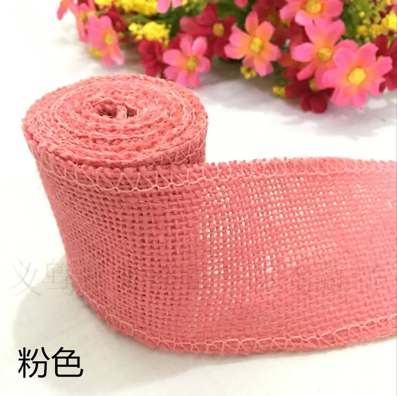 Spachy 2 mètres Largeur 6cm Coloré Naturel Jute Toile De Jute Ruban Jute Tissu Rouleau De Hesse Ruban Garnitures Bande Rustique Rose Spachy 2 mètres Largeur 6cm Coloré Naturel Jute Toile De Jute Ruban Jute Tissu Rouleau De Hesse Ruban Garnitures Bande Rustique Rose