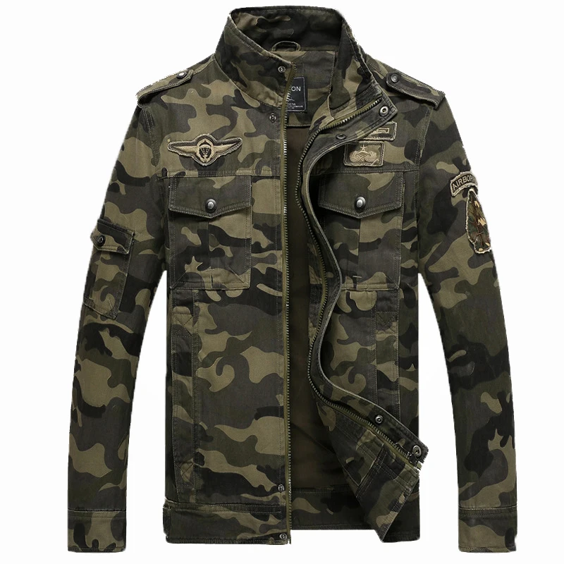 

Tactical Jackets 101 Airborne Division Jacket Military Camouflage Clothes Men Spetsnaz Combat Coat Army Bomber Flight Clothes