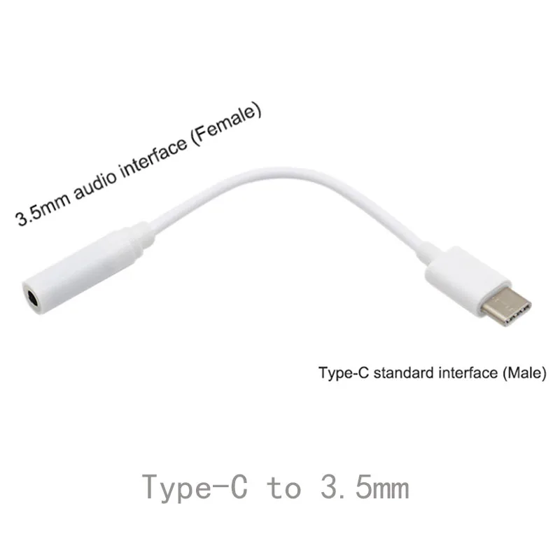 USB C Тип C 3,1 до 3,5 мм стерео микрофон наушники аудио адаптер кабель шнур для Xiaomi 6 Mi6 Letv 2 pro 2 max2